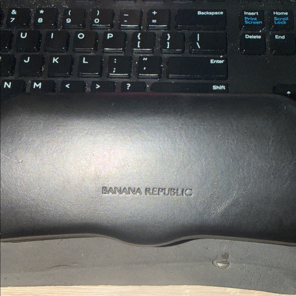 Banana Republic Black Sunglasses Case